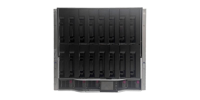 Блeйд шaccі HP BladeSуstem c7000 Platinum Enclosure (PN 681842-B21/681840-B21) (Б/У)