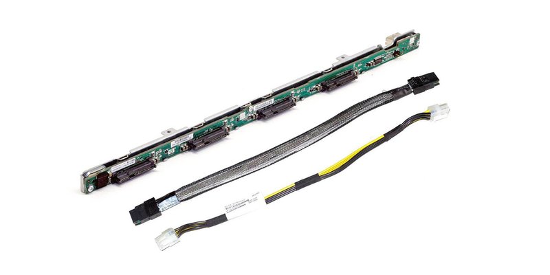 Бекплейн HP DL360 G6/G7 bottom (PN 532148-001) (Б/У)