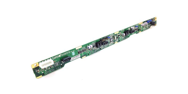 Бекплейн SuperMicro LFF 3 bays (PN BPN-SAS-818TQ) (Б/У)