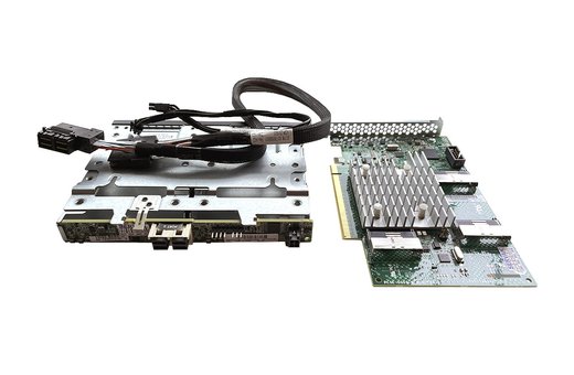 Дисковая корзина 2SFF U.2 + Extender Controller NVMe PCIe x16 для серверов HP DL360 G9/G10 8SFF