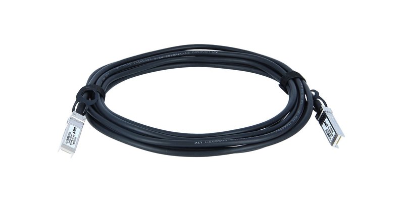 Кабель Twinax ProLabs SFP+ 5M (PN SFP-H10GB-CU5M-C) (Б/У)