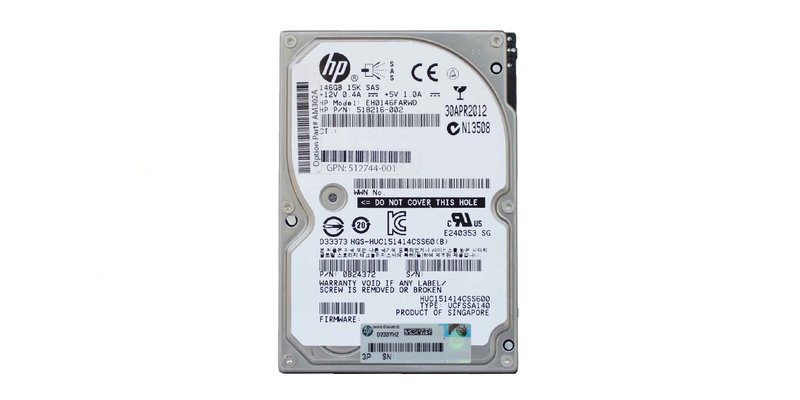 Жорсткий  диск 2.5" 146GB SAS 15K 6G (Б/У)