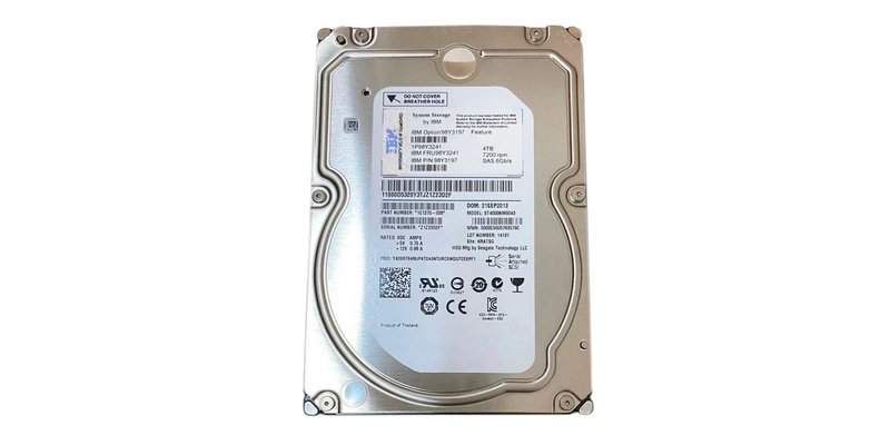 Жорсткий диск 3.5" 4 TB 7.2K 6G SAS (Б/У)