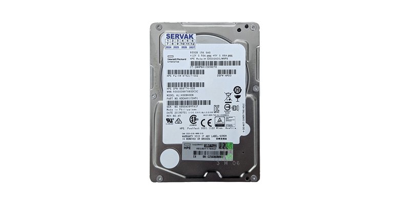 Жорсткий диск 2.5" 600GB 15K 2.5 12G SAS (Б/У)