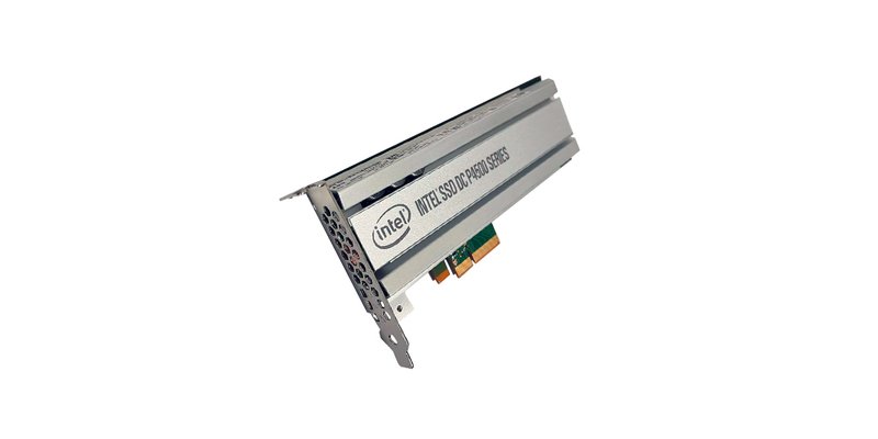 PCI-E накопичувач 4 TB SSD AIC INTEL DC P4500 Series NVMe PCIe 3.1 x4 (Б/У)