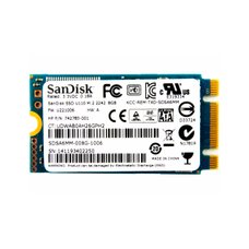 Накопичувач SanDisk SDSA6MM-008G-1006 8 GB M.2 2242 6G SATA (PN 742783-001) Накопичувач SanDisk SDSA6MM-008G-1006 8 GB M.2 2242 6G SATA (PN 742783-001)