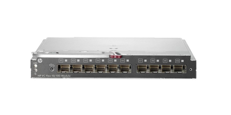 Світч HP VC Flex-10/10D 10*10Gb (SFP+) Blade Switch С7000/С3000 (PN 639852-001 638526-B21) (Б/У)