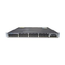 Світч Cisco Catalyst WS-C3750X-48PF-S -48-port*1gb + 4*1Gb SFP, PoE+  1/2*1100W (не робочий 1 порт) Sale