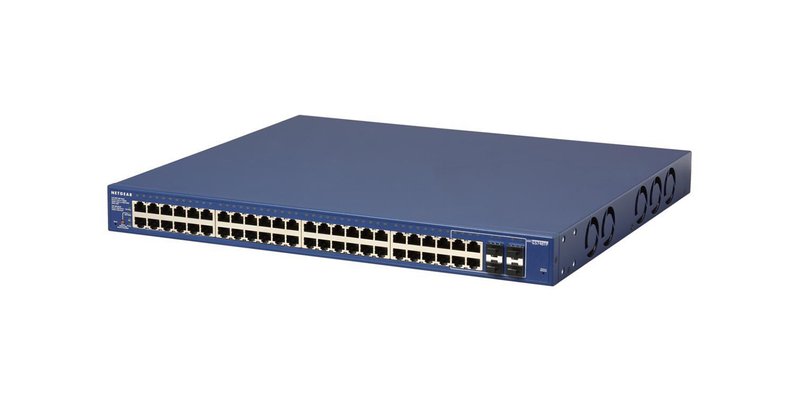 Світч Netgear GS748TP 48-port*1Gb (RJ45) + 4-port*1Gb (SFP) PoE SALE (Б/У)
